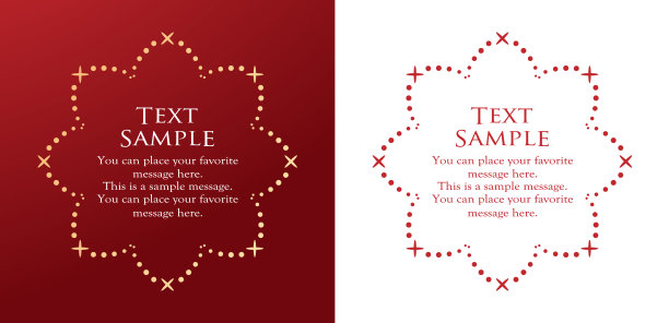 受天体启发的框架时尚的头条新闻。豪华的框架。图片下载