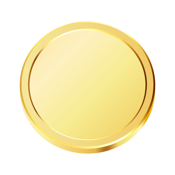 黄金的钱。旋转金币。图片下载