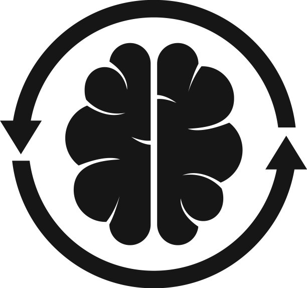 头脑风暴图标简约商务banner图片下载
