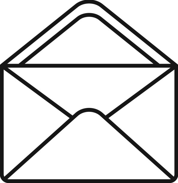 信封轮廓邮件图标图片下载