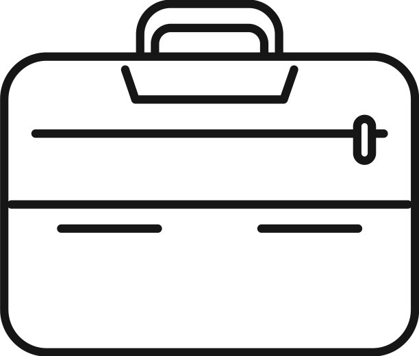 女孩笔记本包图标轮廓旅行图片下载