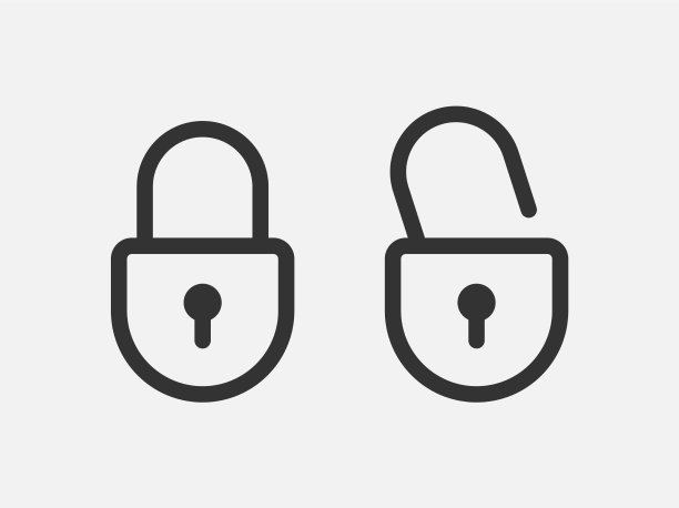 关闭图标取消符号挂锁网页设计图片下载
