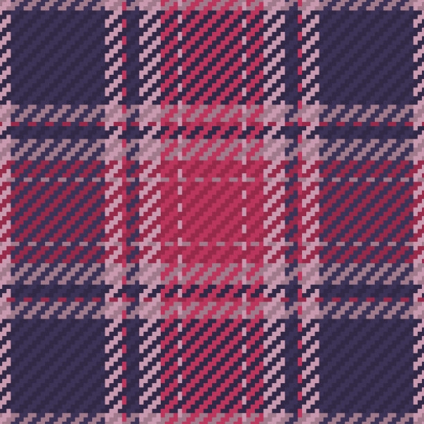 无缝图案的苏格兰格子图片下载
