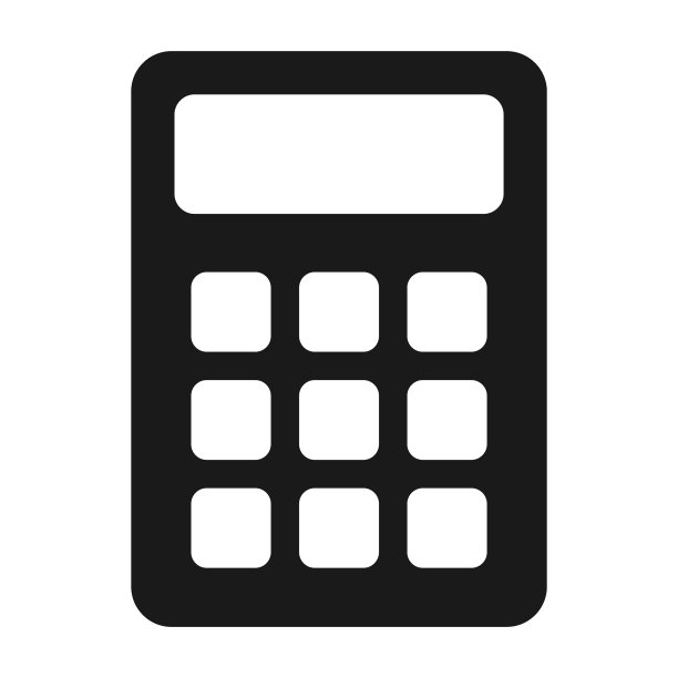计算器图标，数学网络按钮图片下载