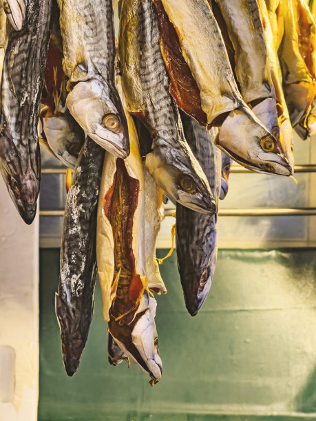 传统的干鲣。图片下载