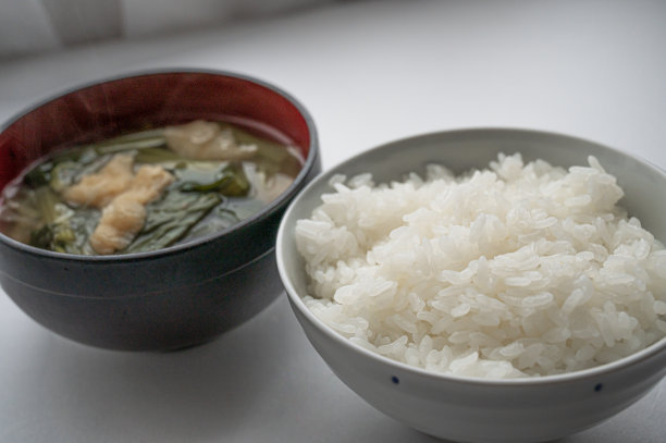 米饭和味增汤图片下载
