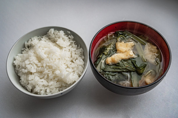 米饭和味增汤图片下载