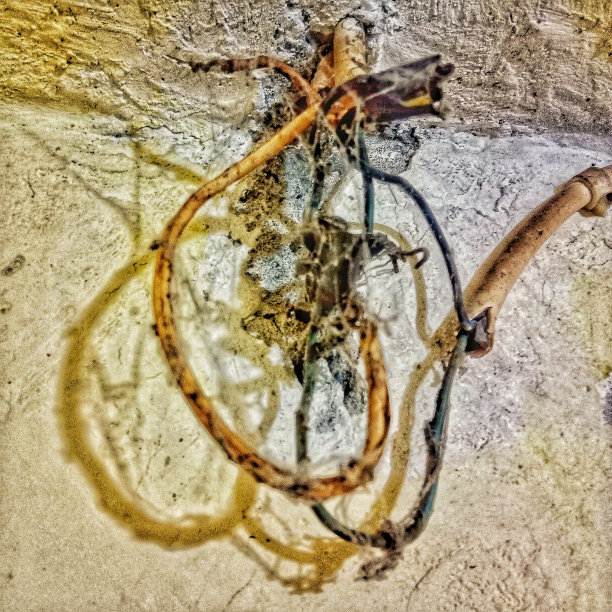 杂乱的电线图片下载