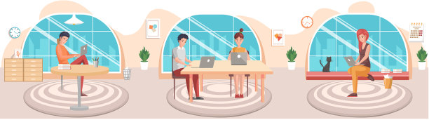 办公室职员，同事，同事讨论图片下载