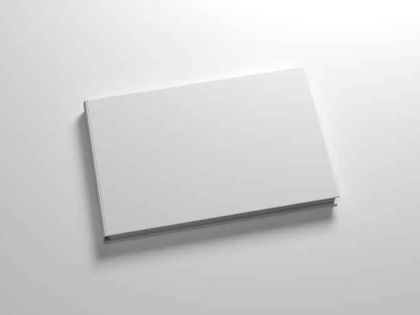 空白硬封面的专辑书模型图片下载
