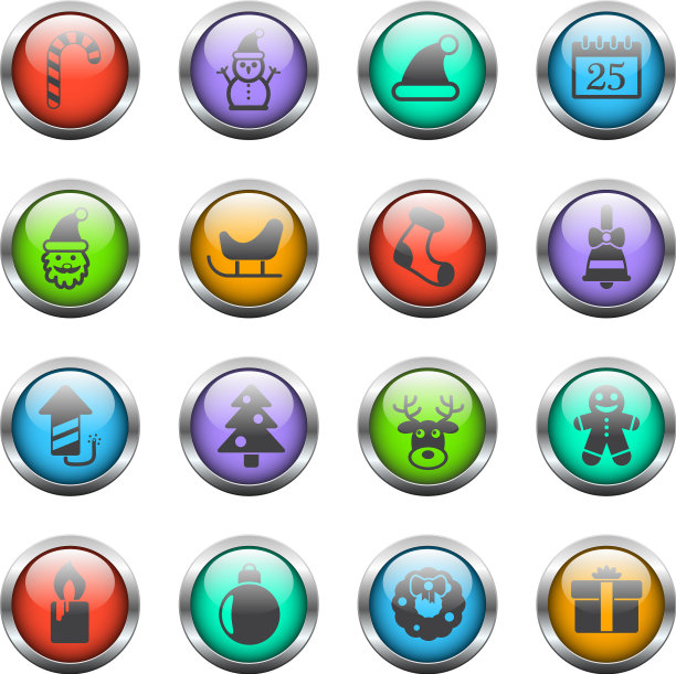 圣诞节图标设置图片下载