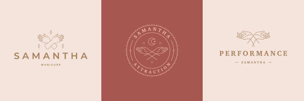 神奇的标志标志设计模板集图片下载