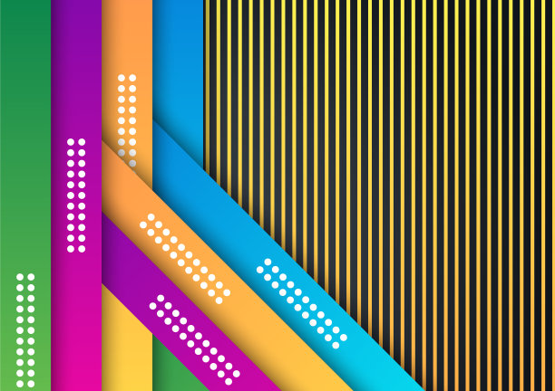 梯度流动几何图案背景图片下载