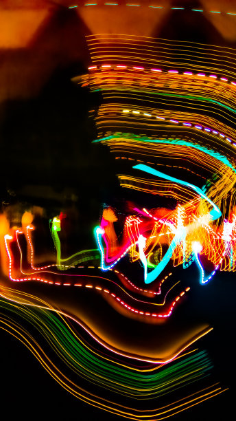 用发光线条抽象背景图片下载