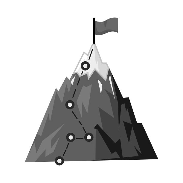 山峰Logo网页设计图片下载