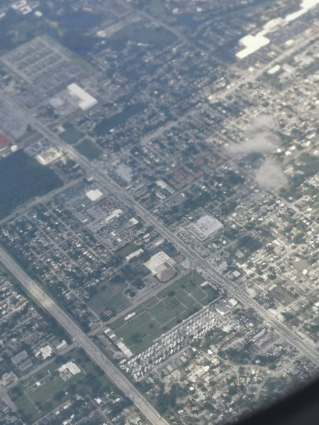 美国迈阿密的鸟瞰图图片下载