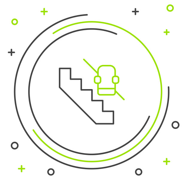 线路禁用进入电梯电梯自动扶梯图标图片下载