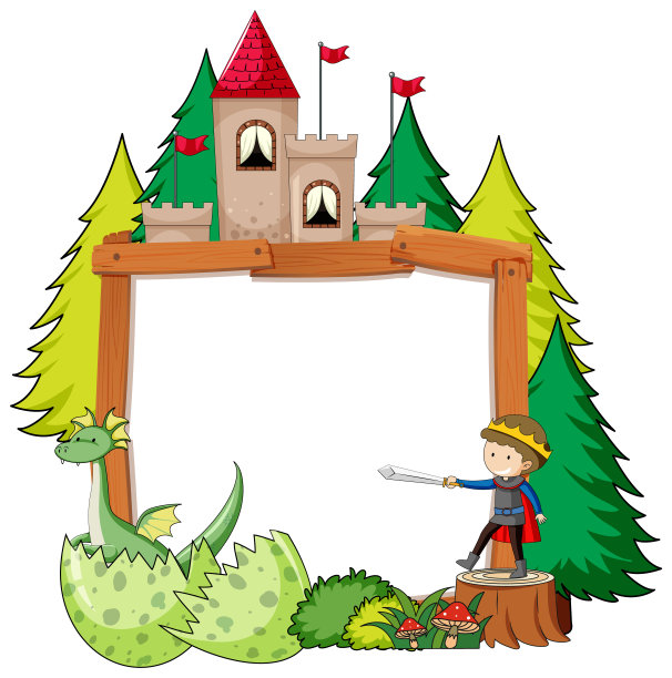 童话横幅模板图片下载