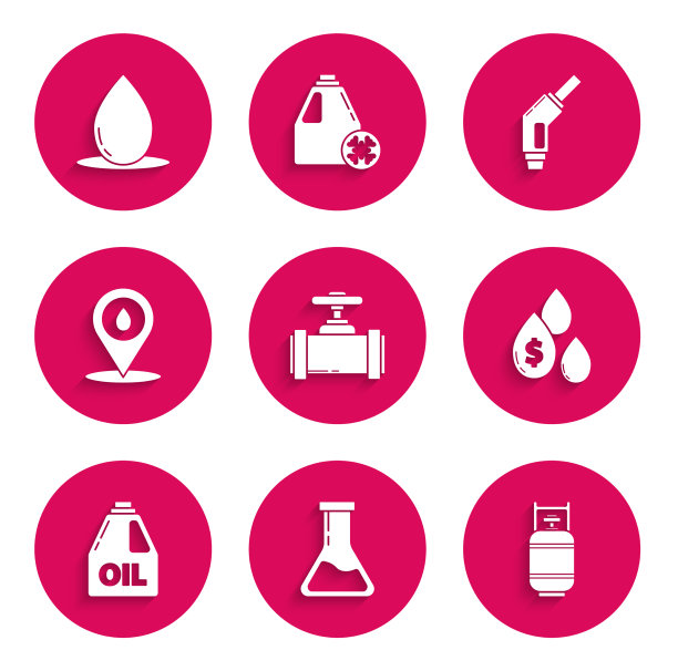 设置工业金属管道和丙烷气阀门图片下载