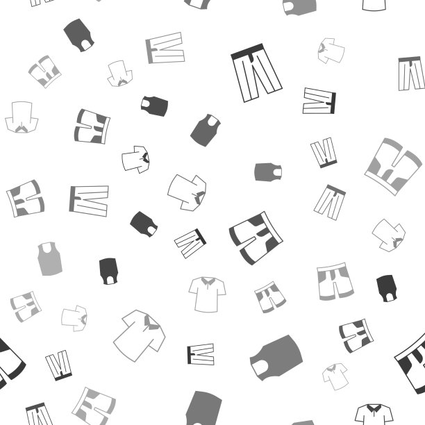 穿长裤、汗衫、短裤或裤子和衬衫图片下载