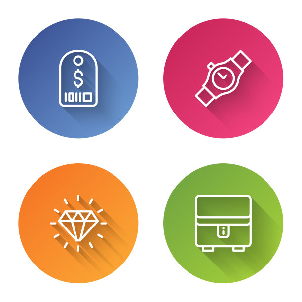 用美元腕表设定价格标签图片下载