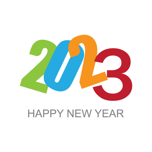 2023设计模板新年快乐图片下载