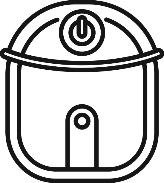 足浴水疗护理图标轮廓图片下载