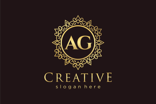 Ag首字母豪华书法女性图片下载