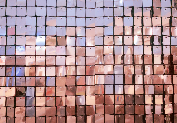 照片图案与发光的金属丝。图片下载