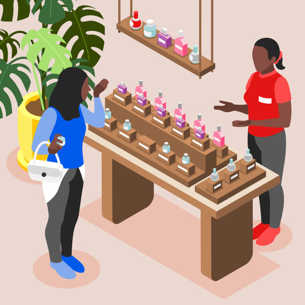 香水店背景图片下载