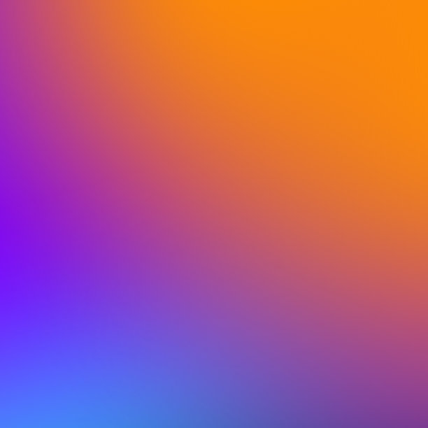 现代橙色和紫色的抽象图片下载