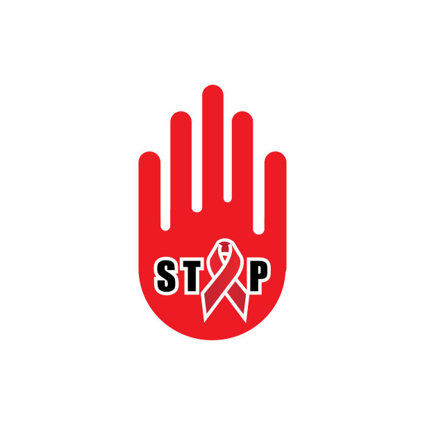 标志矢量图标健康艾滋病图片下载