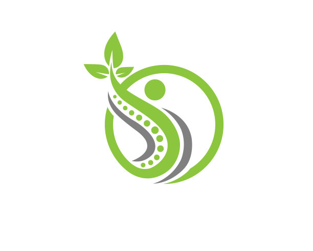 人体健康健身馆用树叶标志标志图片下载