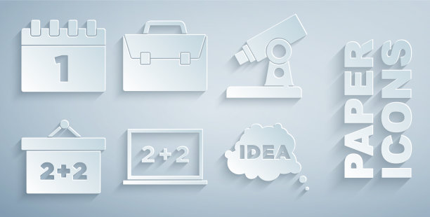 设置黑板显微镜思想语音泡泡图片下载