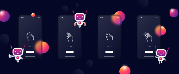 点击设置图标。轻按，食指，缩小，轻敲，滑动，滚动，触摸，光标，箭头，传感器，手表。紧迫的概念。Glassmorphism。UI手机应用程序屏幕。矢量线图标的业务图片下载