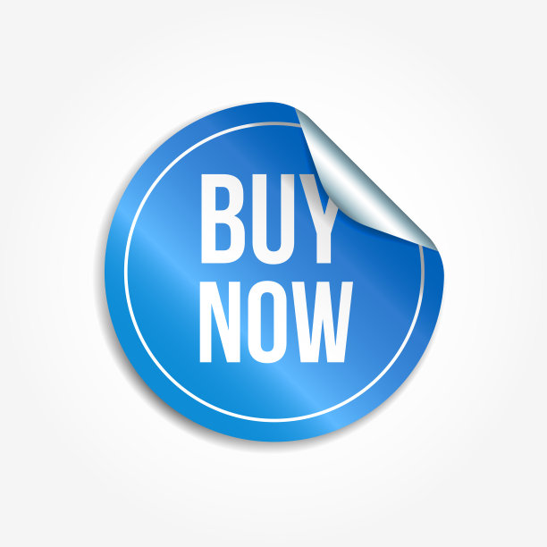 现在购买购物矢量贴纸图片下载