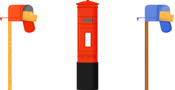 邮箱平面颜色对象设置图片下载