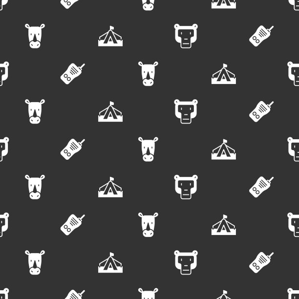 设置猴子对讲机犀牛和游客图片下载