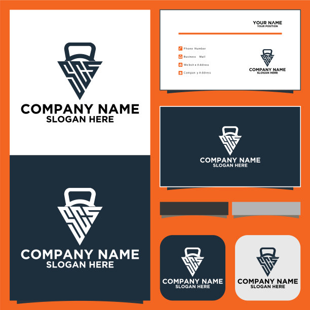 用杠铃象征一个简单的现代图片下载