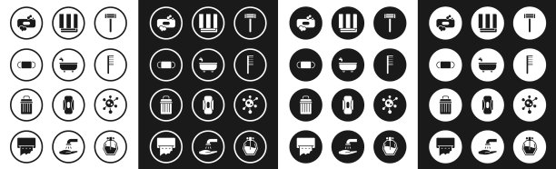 集剃须剃刀浴盆医疗防护图片下载