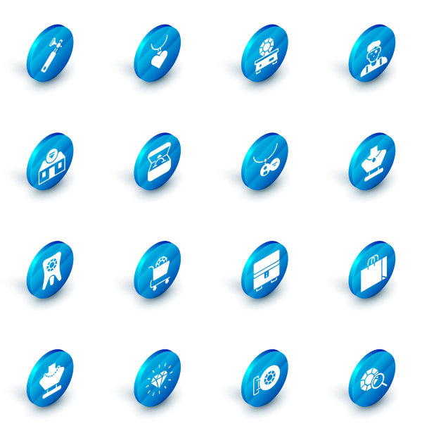 集项链与心形坠石宝石图片下载