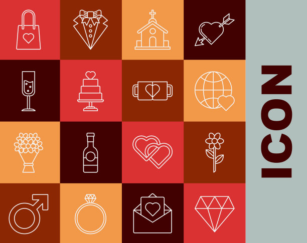 镶行钻石花心世界爱图片下载