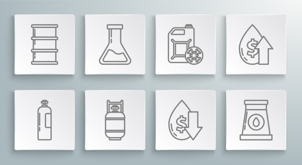 设置流水线工业气体钢瓶罐试管图片下载