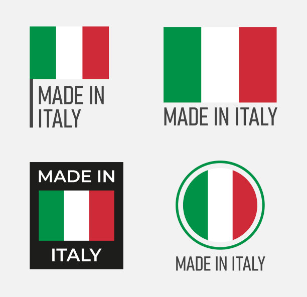 “意大利制造”标签上有意大利产品的标志图片下载