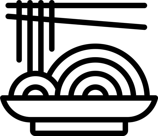 面碗象征着中国的新年图片下载