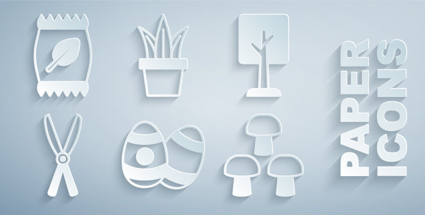 集复活节彩蛋园艺手工制作图片下载