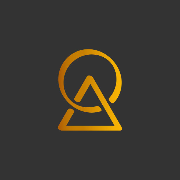 几何极简的现代字母首字母图片下载