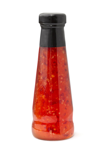 玻璃瓶装烧烤酱图片下载