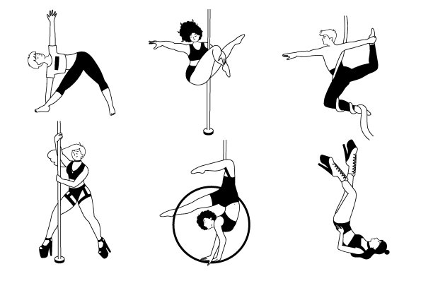 集各种杂技和舞蹈风格于一身。图片下载