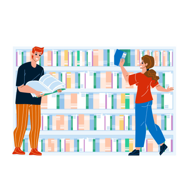 书用架子架图书馆的家具图片下载